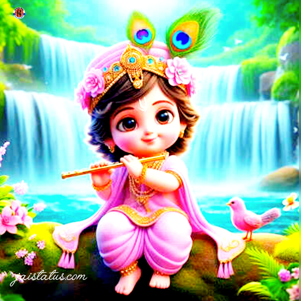 Cute Krishna Whatsapp Status Video Download